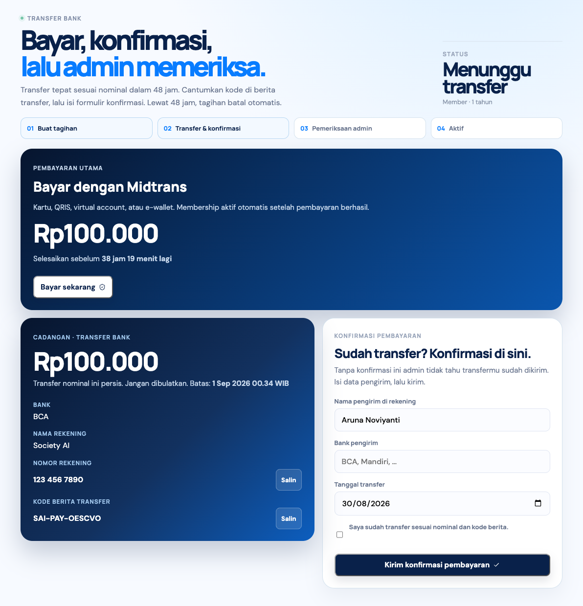 5. Pay